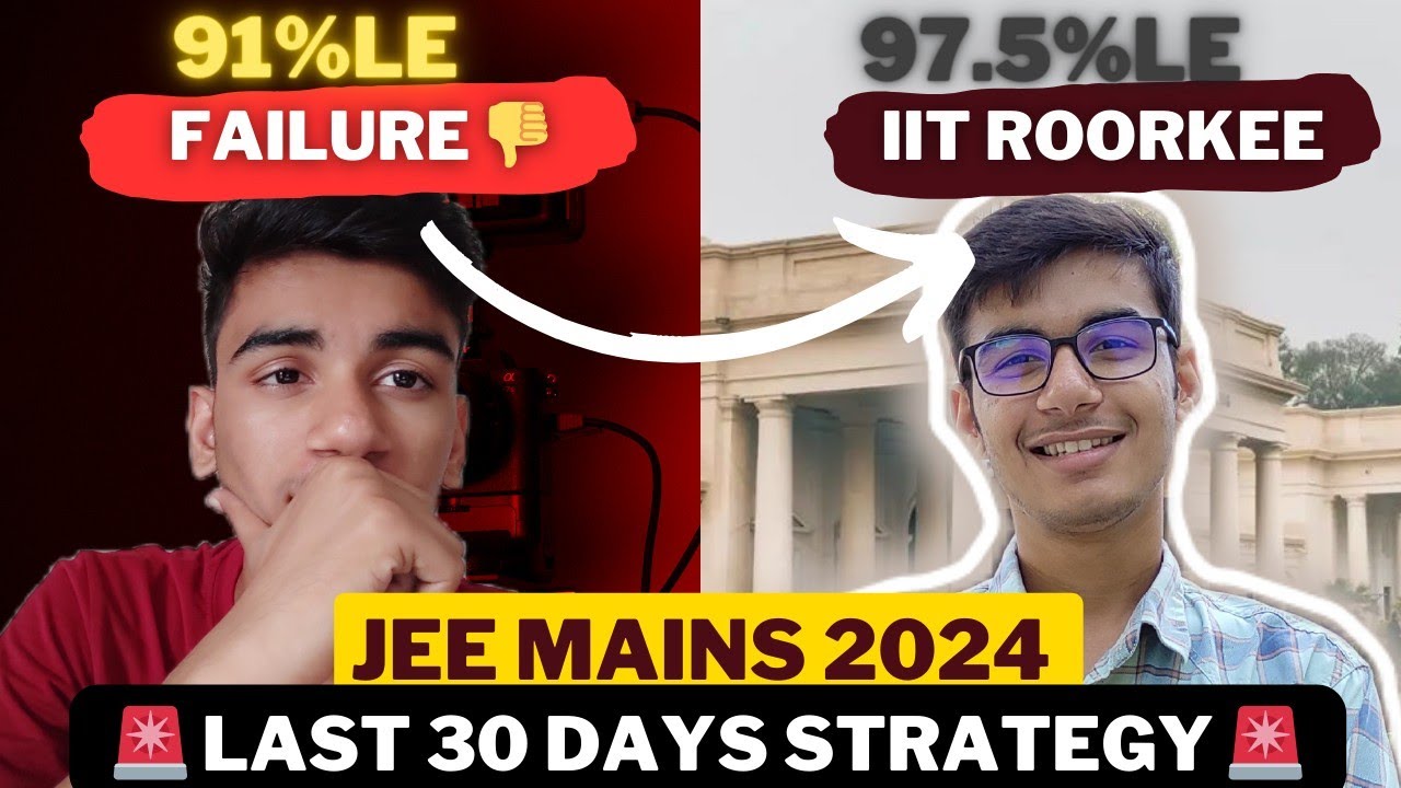 JEE MAINS 2024 - Avoid these 5 Mistakes ️and SCORE 200+in last 30 DAYS ...
