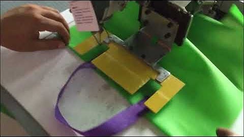 XC-2010 computer pattern sewing machine for Sewing non-woven bag handle