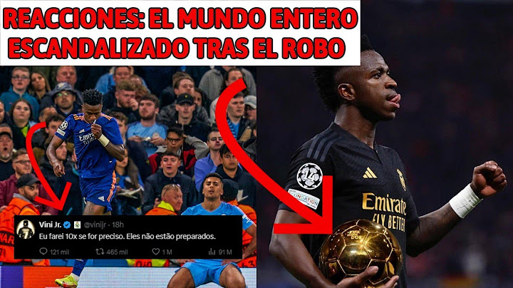 THE WHOLE WORLD SCANDALIZED WITH THE THEFT OF VINICIUS' BALL D'OR BY LÍO REAL MADRID - UEFA