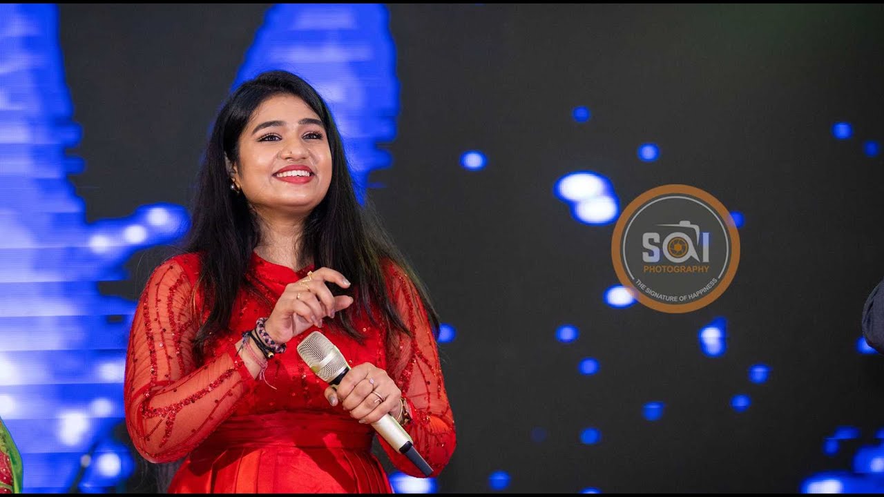 Srinisha Jeyaseelan Lover's Day Mega Night performance l Sai