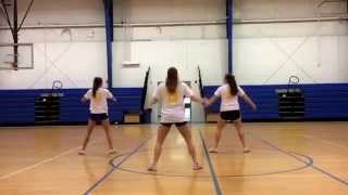 2015 Sheridan Cheer Tryouts: Cheer Back View