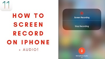 How to RECORD YOUR SCREEN using iPhone 5 ,6, 7, 8,  X