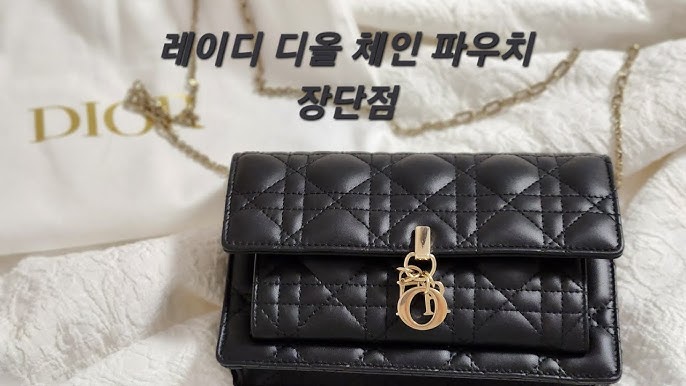 Christian Dior LADY DIOR LADY DIOR CHAIN POUCH (S0937ONMJ_M81P