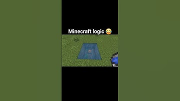 Minecraft logic #Minecraft #Minecraft hacks#hacks#viral #shorts