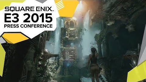 Rise of the Tomb Raider Cinematic Trailer - E3 2015 Square Enix Press Conference