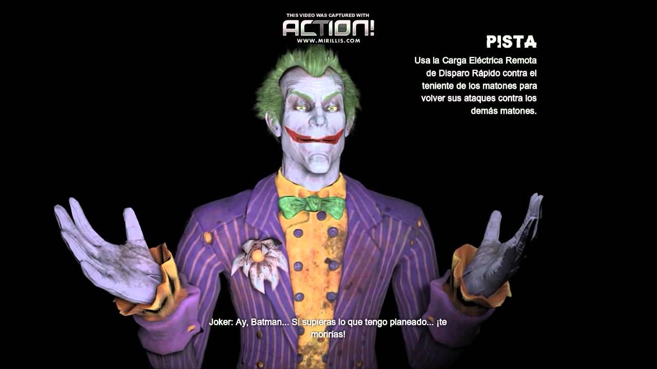 Batman: Arkham City - Frase del jocker - YouTube