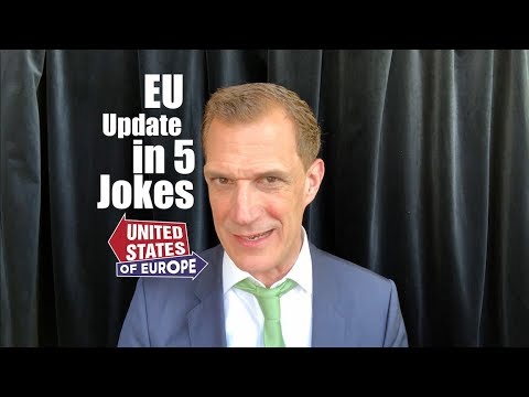 EU Update in 5 jokes, Macron Goes to EU Parliament | United States of Europe.