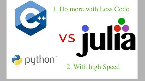 Julia Episode-9: Python CPP Julia Benchmark