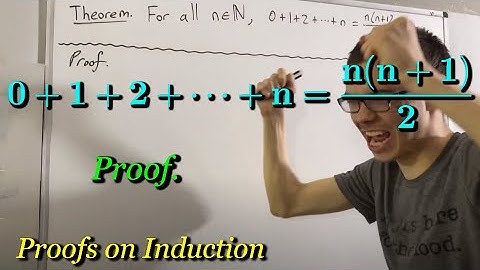 0+1+2+...+n equals n(n+1)/2 Proof [ILIEKMATHPHYSICS]
