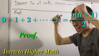 0+1+2+...+n equals n(n+1)/2 Proof [ILIEKMATHPHYSICS]