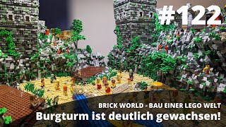 BRICK WORLD LEGO UPDATE (122) • Turm der Stadtmauer ist deutlich gewachsen