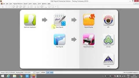 SQL Payroll DEMO chinese