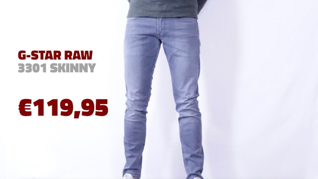 G-STAR RAW 3301 Skinny - D01159 9882 89