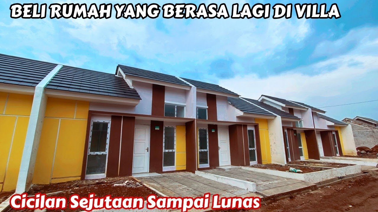 Rumah Subsidi Bukit Sultan di Bogor / Suasananya Sejuk Adem