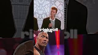 Rick Astley Vs The Rock #Edit#Capcut#Rickastley#Therock