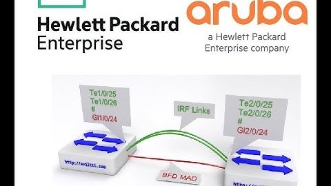 MSN - HPE 5130 Switch Stack configuration using IRF