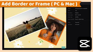 Add Frame or Border Around Video or Image | CapCut PC Tutorial screenshot 4