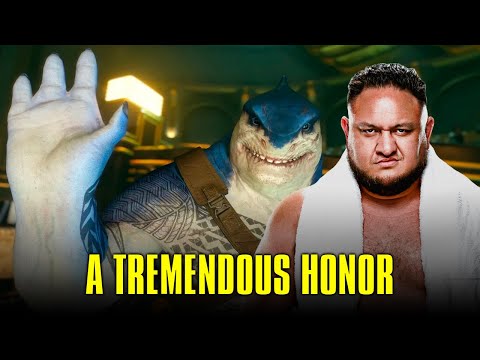 Samoa Joe “overjoyed” to play King Shark in Suicide Squad: Kill The Justice League