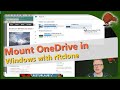 Mount OneDrive in Windows as drive with Rclone