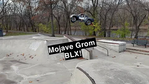 FAST & DURABLE RC CAR FOR $200! Mojave Grom BLX Unboxing & Skate Park!