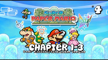 Super Paper Mario - Chapter 1-3 - Walkthrough - No Commentary