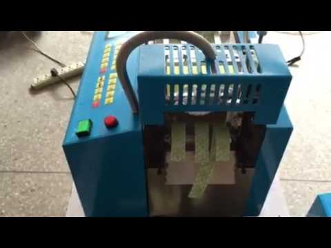 Nylon rope cutting machine - YouTube