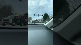 Every time  I come outside someone crashes crashes