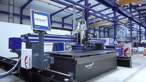 ProfiTherm Trailer | Oxyfuel + Plasma Cutting Machine by @messercuttingsystemsindia