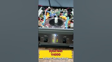 DynaTech V-4000 Amplifier#dynatech #nxaudio #strangeramplifier #ahuja #mpro #atipro #jblspeaker #