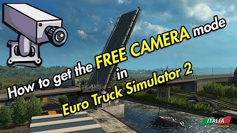 [#ETS2] How to get FREE CAMERA in the game? #eurotrucksimulator2 #americantrucksimulator  #2025