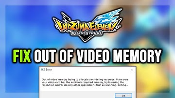 How to FIX INAZUMA ELEVEN: Victory Road Out of Video Memory Error