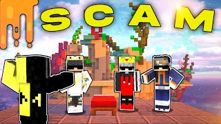 My Teammates Scam Me in Mcpe Nathergames Bedwars