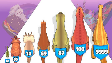 Dinosaur Battle Merge And Fight Level Up Dinosaur Satisfying Gameplay