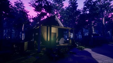 Unreal Engine 4 Post Processing Practice - The Forrest