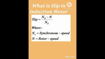 what is Slip in induction motor.#electrical #electrician #electricalengineering