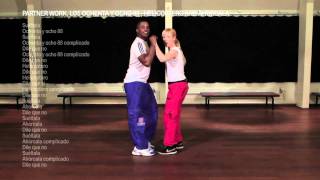 Cuban Salsa lesson intermediate-advanced with Stine Ortvad  - DVD promotion video