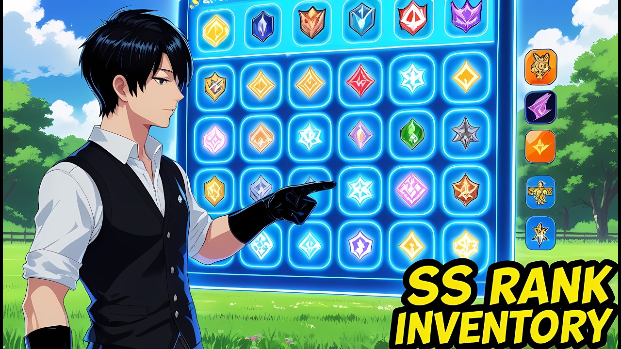 He opened 1 million loot boxes to get the SSS Rank Inventory - Manhwa