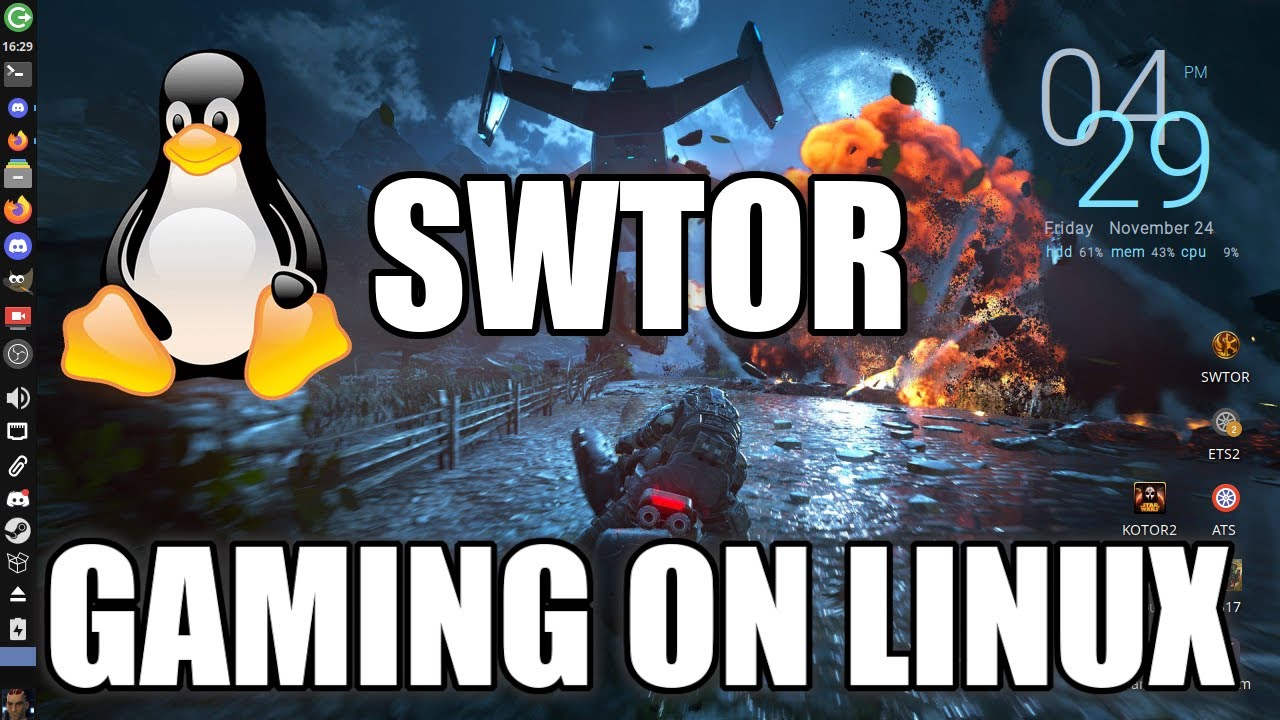 SWTOR Test On MX-Linux