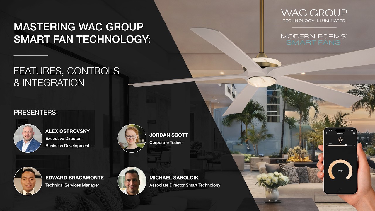 Webinar: Mastering WAC Group Smart Fan Technology: Features, Controls ...