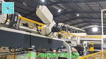 #Newly installation  #Dinglong 1224 size Flexo Folder Gluer inline machine Fully automatic #FFG
