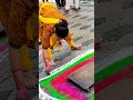 जय जय रामकृष्ण हरी 💐🙏#rangoli #shortvideo #रांगोळीकशीकाढावी #shorts #viral #viralshorts #pandharpur