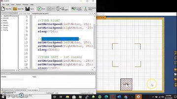 RobotC for EV3 - Simple Square Project
