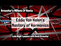 Eddie Van Halen's Mastery Of Harmonics