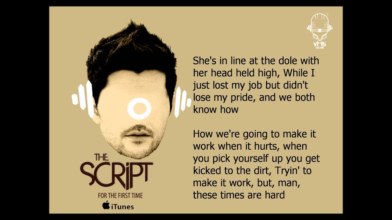 The Script - For The First Time with Lyrics - YouTube