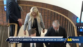 EPD couple charged in fraud investigation appear in court