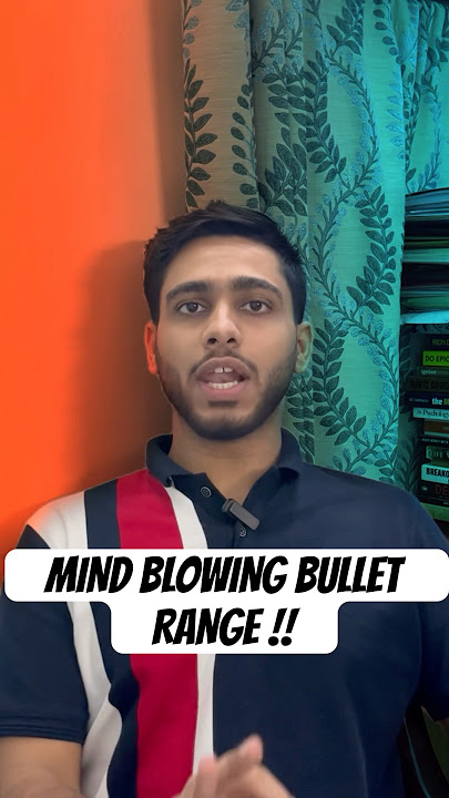How Far Can a Bullet Travel Straight? | Mind-Blowing Bullet Range Explained!