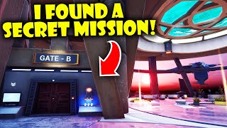 I Found A Secret Mission in the NEW Fortnite Creative Hub!