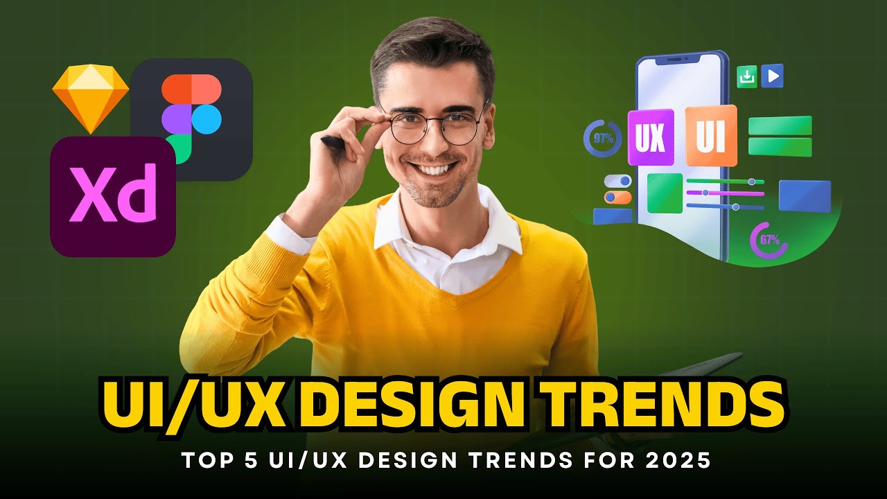 Top 5 UI/UX Design Trends for 2025 | Stay Ahead in the Future of Design! | @ProsolverHQ