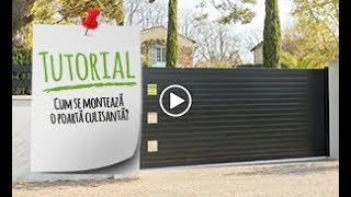 Cum se montează o poartă culisantă - Tutorial Video Leroy Merlin