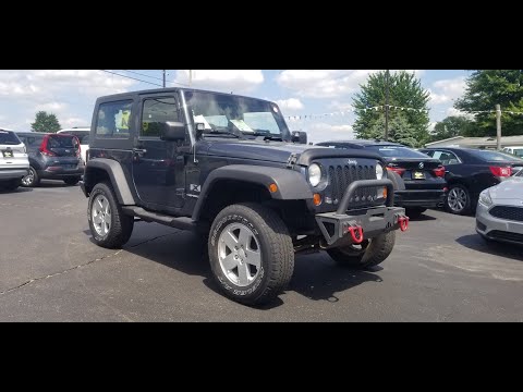 2008 jeep wrangler hard top 2 door